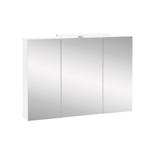 ModernMoments 100 cm x 75 cm verspiegelter wandmontierter Badschrank